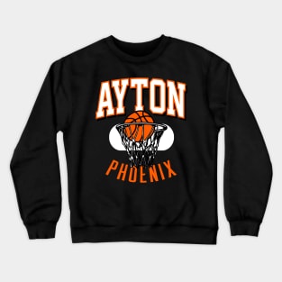 Ayton Phoenix Retro Basketball Crewneck Sweatshirt